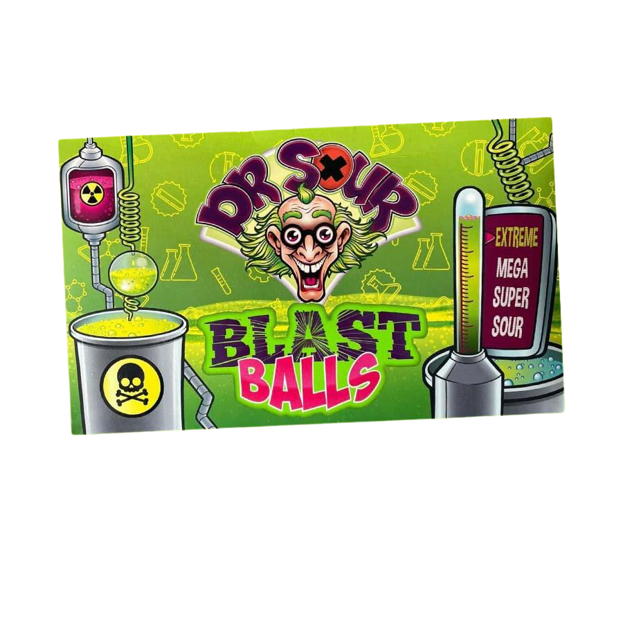 Dr Sour Blast balls savanyú cukorkák 90g