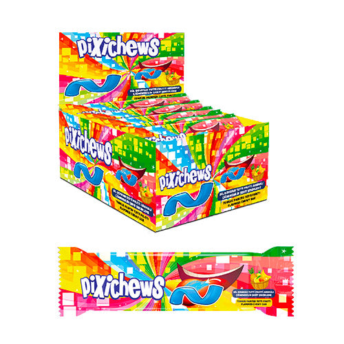 Pixichews Tutti-Frutti ízű Nyelvfestős Olvadórágó 7g