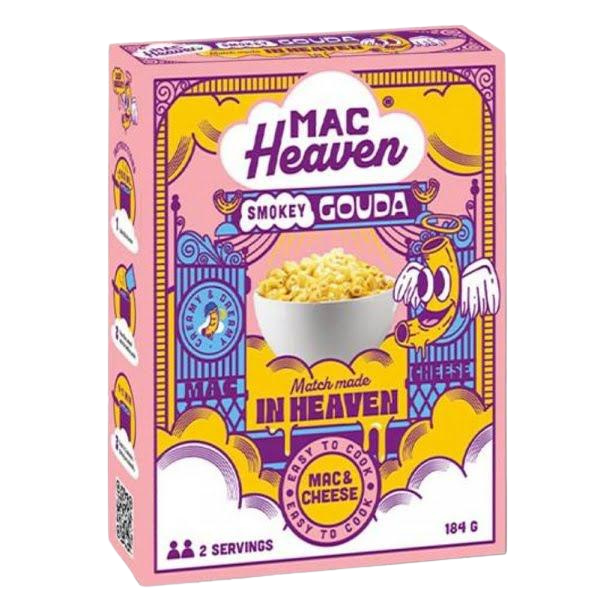 Mac Heaven Smokey Gouda Füstölt gouda sajtos Mac and Cheese 184g
