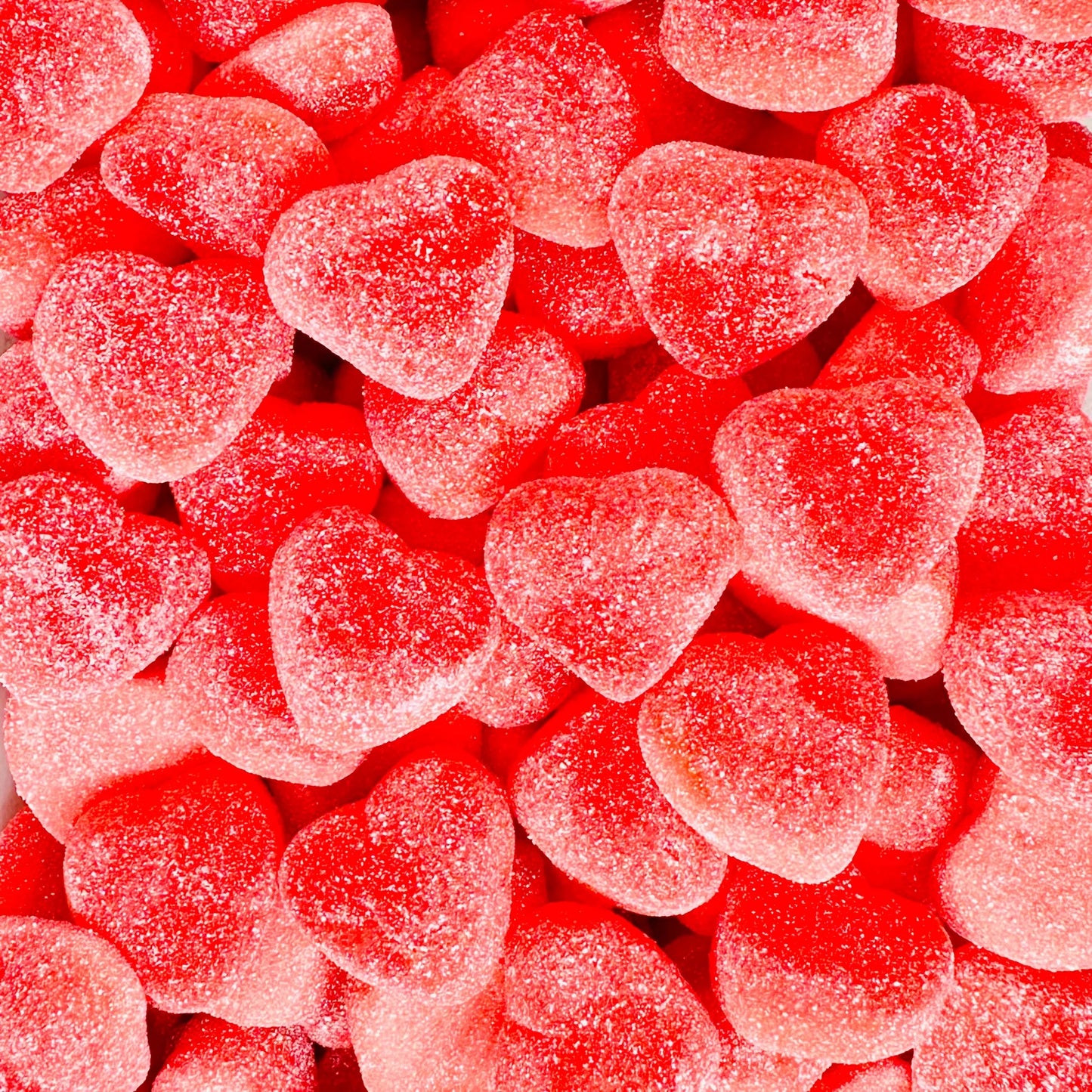 Savanyú Epres Töltött Szív Gumicukor 100g