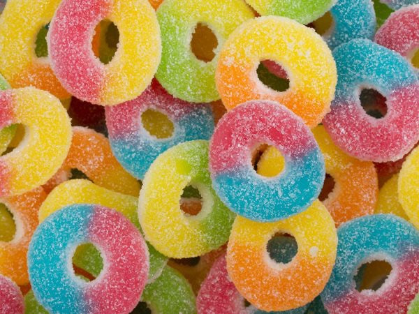 Savanyú Gyümölcsös Karika Gumicukor 100g