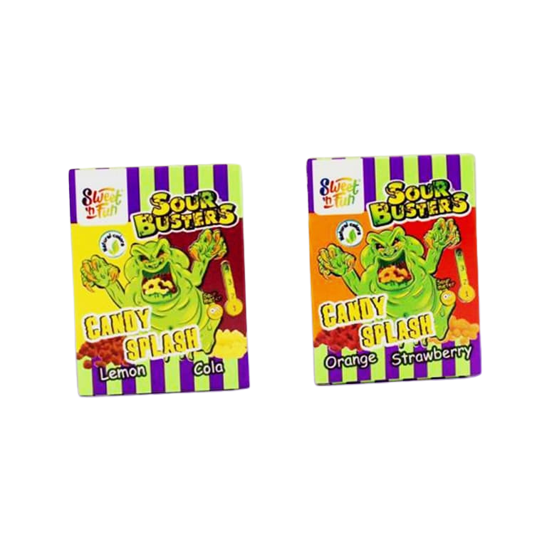 Sour Busters Candy Splash savanyú cukorka 45g