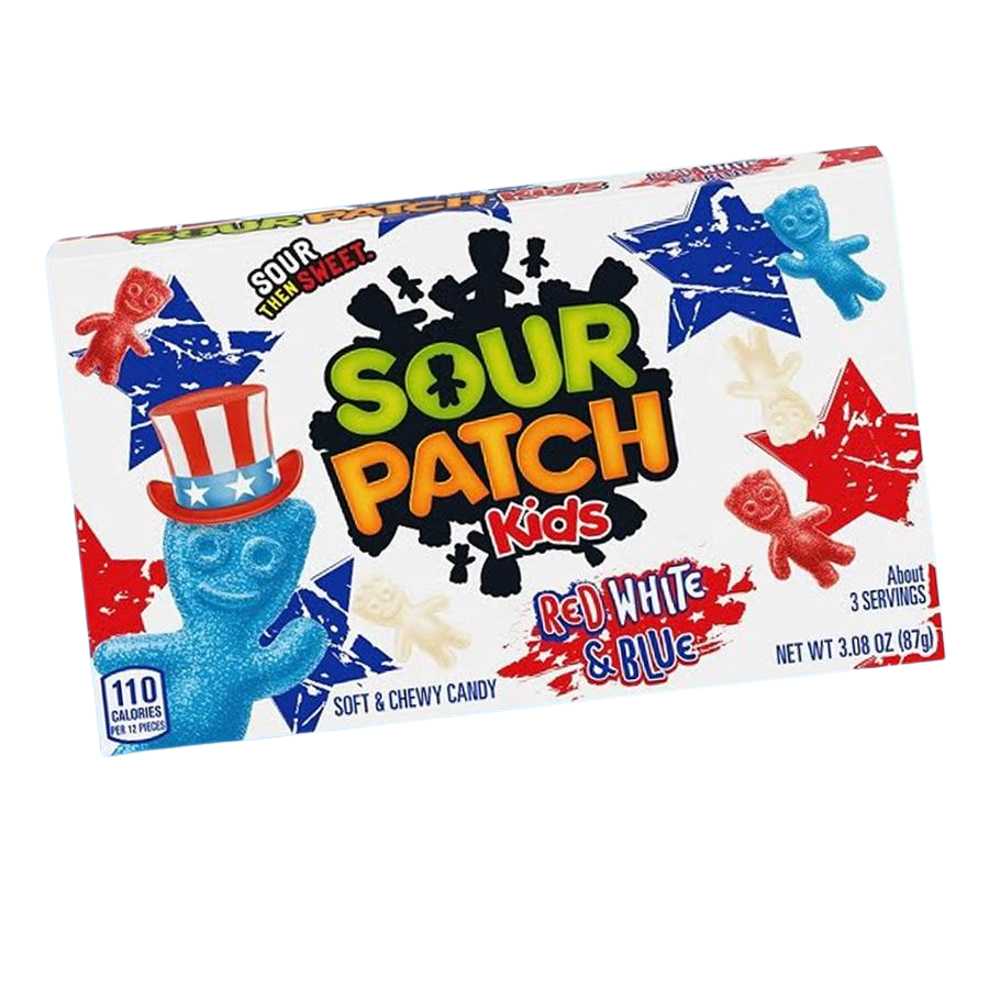 Sour Patch Kids Red White Blue édes-savanyú gumicukor 87g