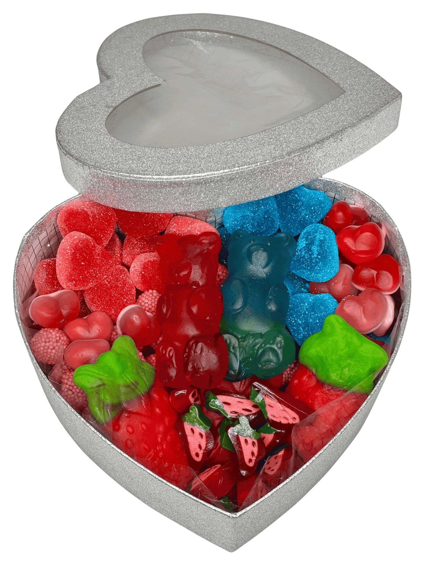 Valentin napi box csillogós - KÖZEPES 1500g