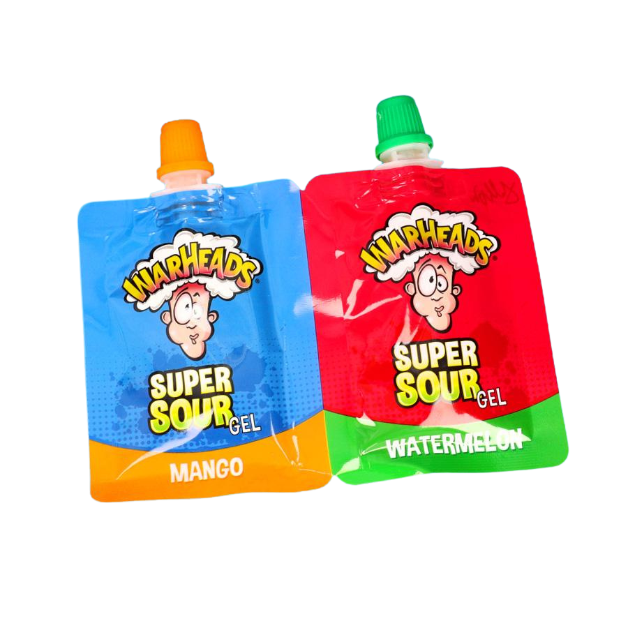 Warheads Super Sour Gel Double Pack savanyú gél 40g