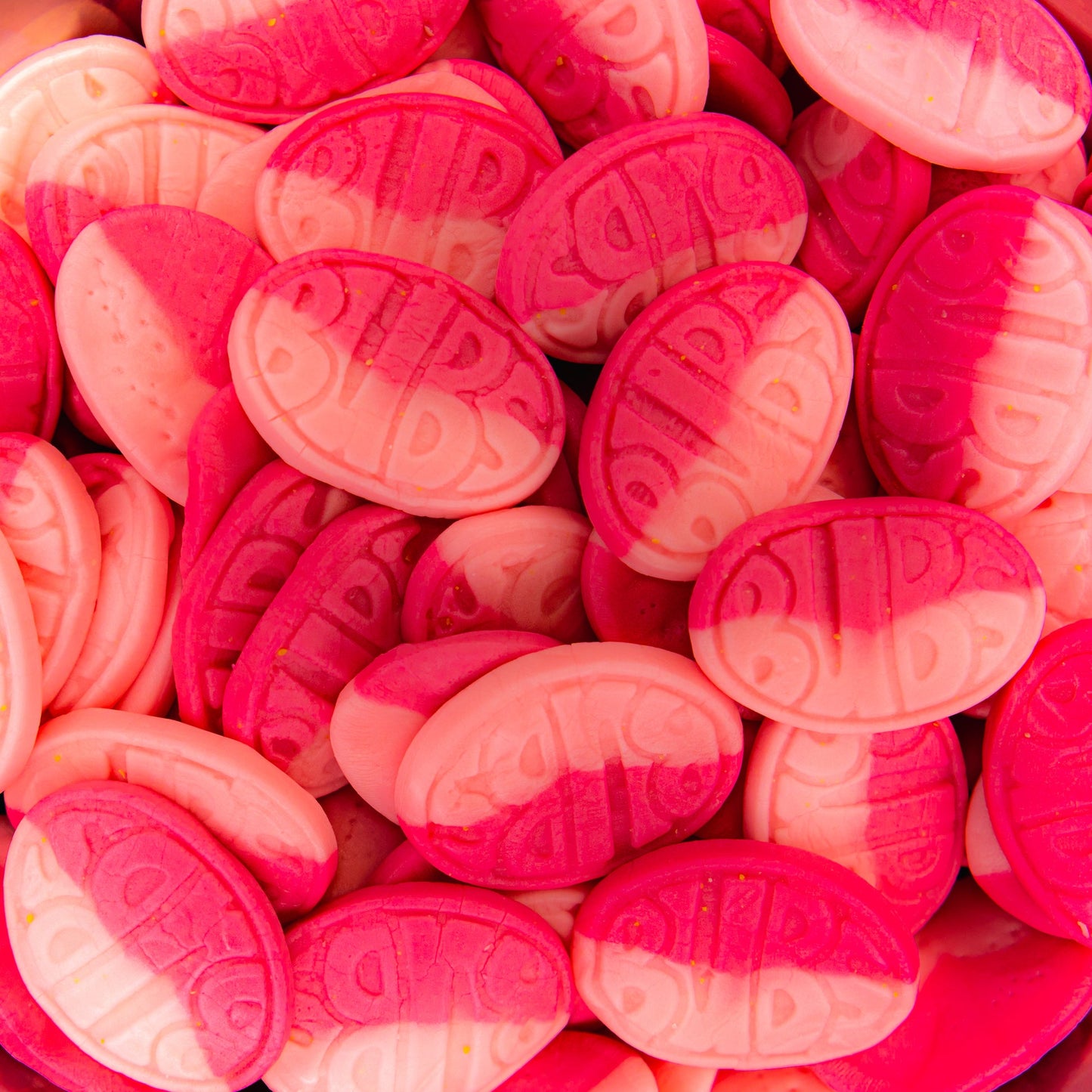 BUBS Gránátalma - Eper Ízű Gumicukor (VEGÁN) 100g