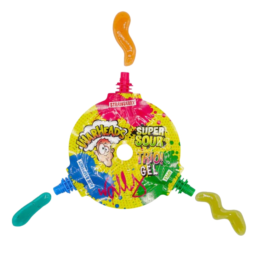 Warheads savanyú gél trió 51g