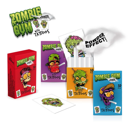 Zombie Cigi Rágó Tetoválással 35G