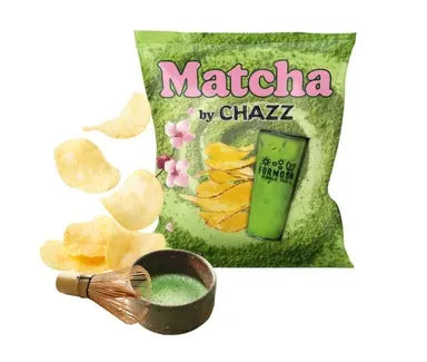 Chazz Chips Matcha zöld tea ízű burgonyachips 50g