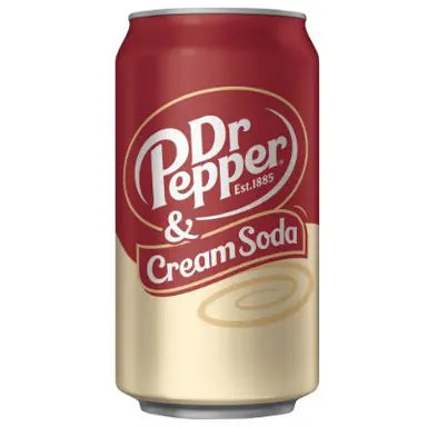 Dr. Pepper USA Cream Soda szénsavas üdítőital 355ml