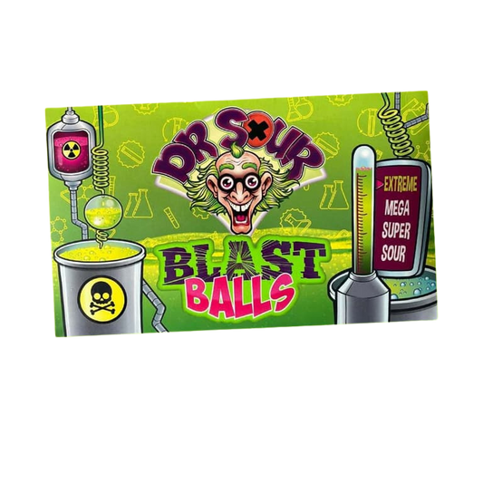 Dr Sour Blast balls savanyú cukorkák 90g