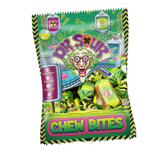 Dr Sour Chew Bites savanyú rágós cukorka 180g