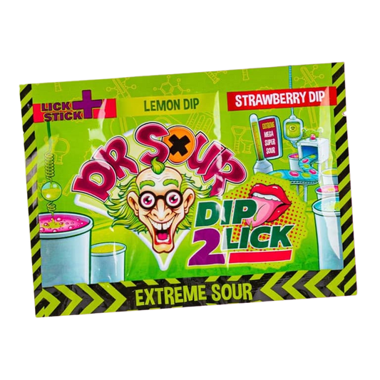 Dr Sour Dip 2 Lick savanyú mártogatós nyalóka 18g