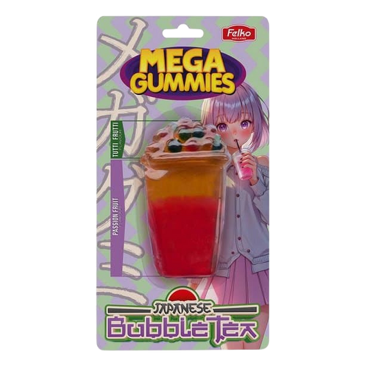 Óriás Bubble Tea gumicukor (Tutti Frutti Ízű) 120g