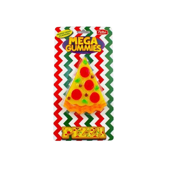 Óriás Pizza szelet gumicukor 120g
